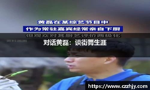 对话黄磊：谈街舞生涯